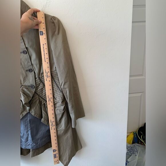 Arrogant Cat London khaki militaryesque jacket size S - Picture 6 of 10